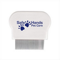 Dog Flea Comb - White